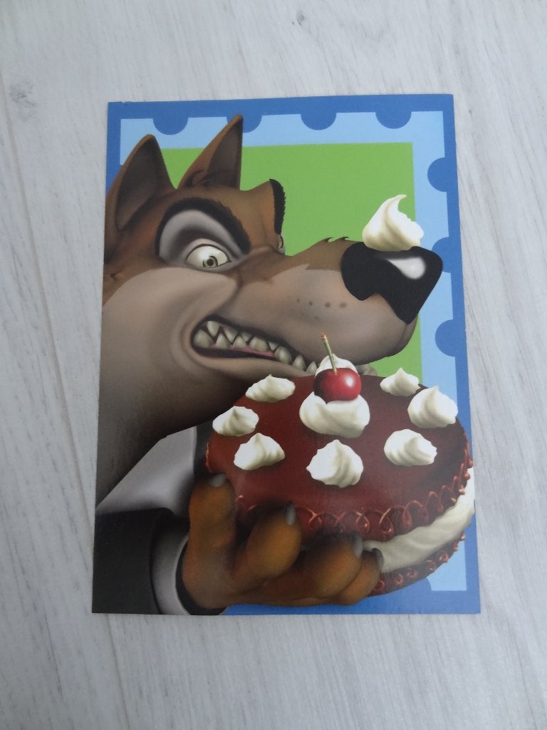 Efteling kaart boze wolf - Nieuw, Verzamelen, Efteling, Ophalen of Verzenden, Nieuw, Gebruiksvoorwerp