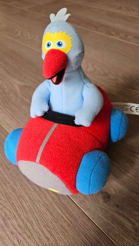 Sesamstraat pull back auto met Pino, Ophalen of Verzenden