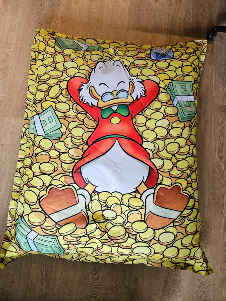 Zitzak Donald Duck/Dagobert Duck, Ophalen, Zo goed als nieuw