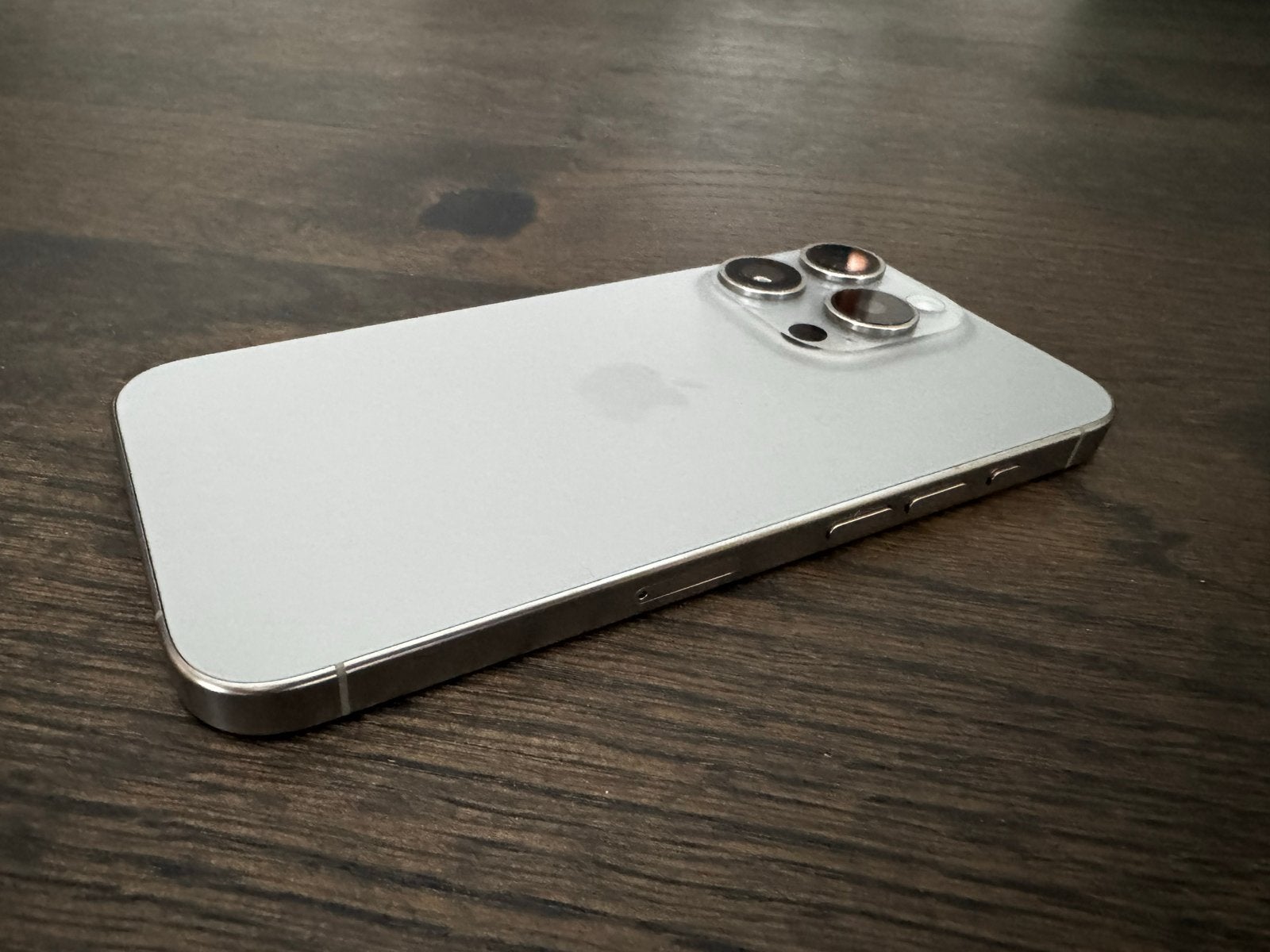 Apple iPhone 15 Pro natural titanium 128GB als nieuw, Ophalen, 128 GB, 88 %, Zo goed als nieuw