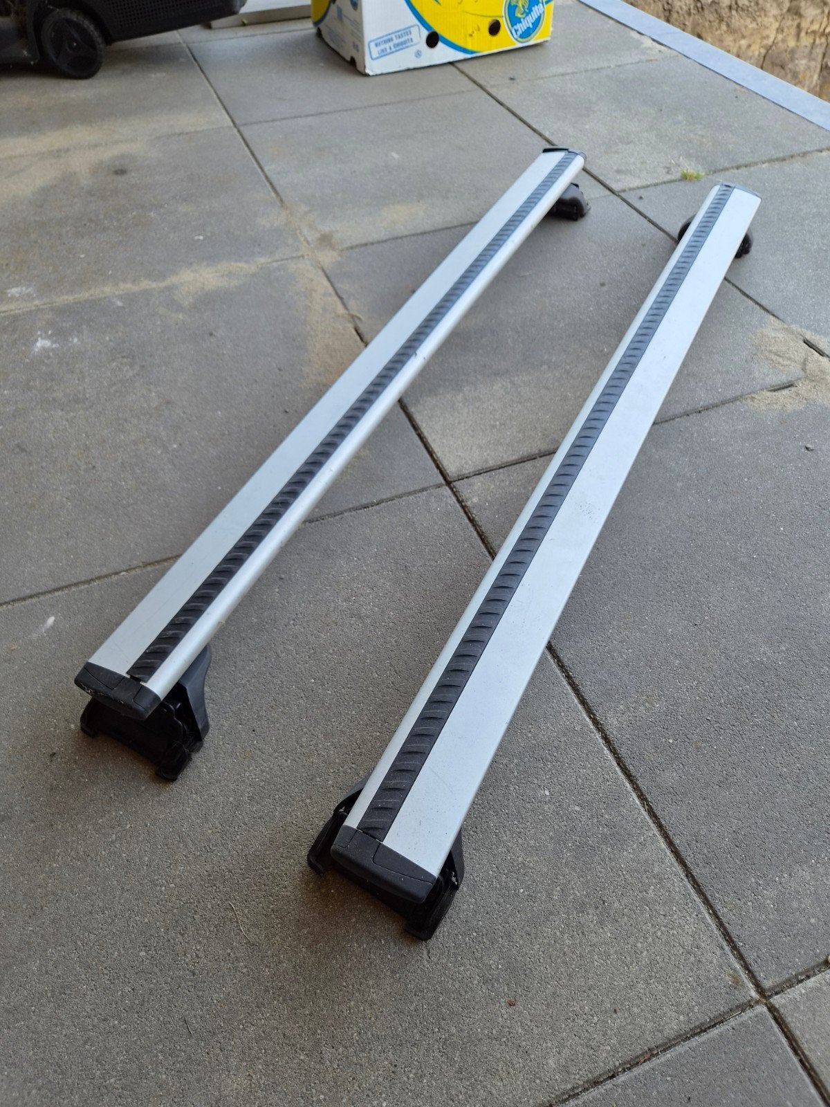 Dakdragers 123 cm breed, aanpasbaar tot 70 cm, Ophalen, Gebruikt