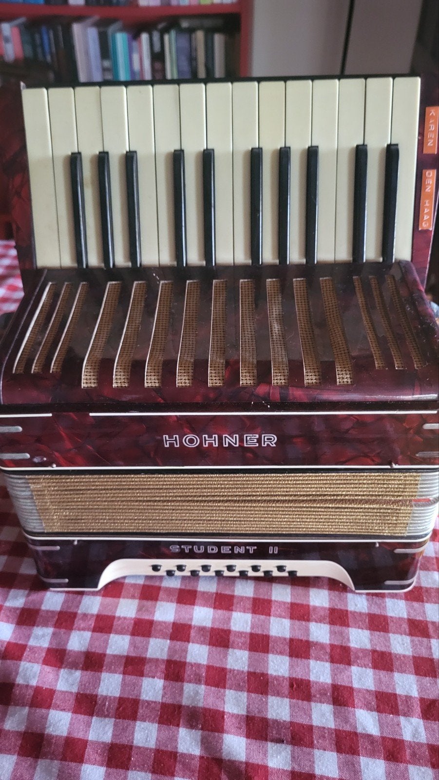 Hohner Student II Accordeon -, Met riemen, Overige formaten, Zo goed als nieuw, Hohner