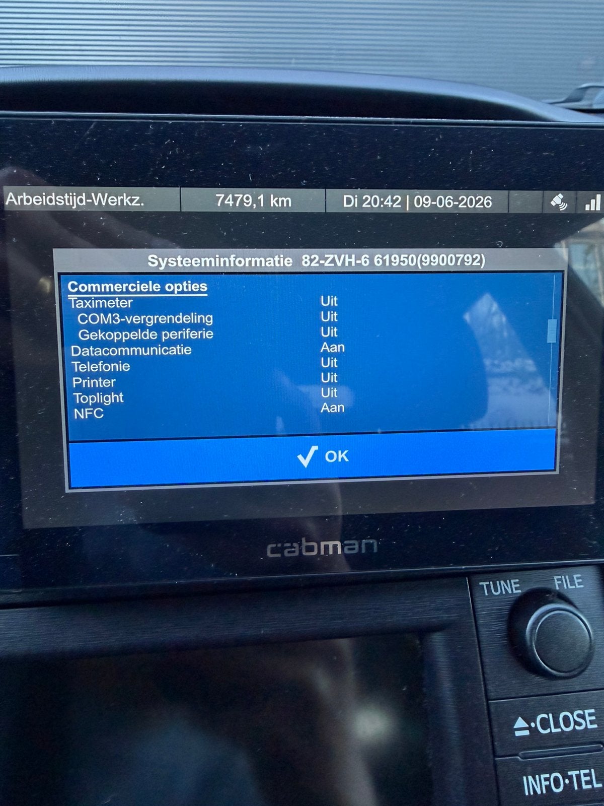 Nieuw Cabman MDT BCT Boordcomputer Taxi, Ophalen of Verzenden, Zo goed als nieuw