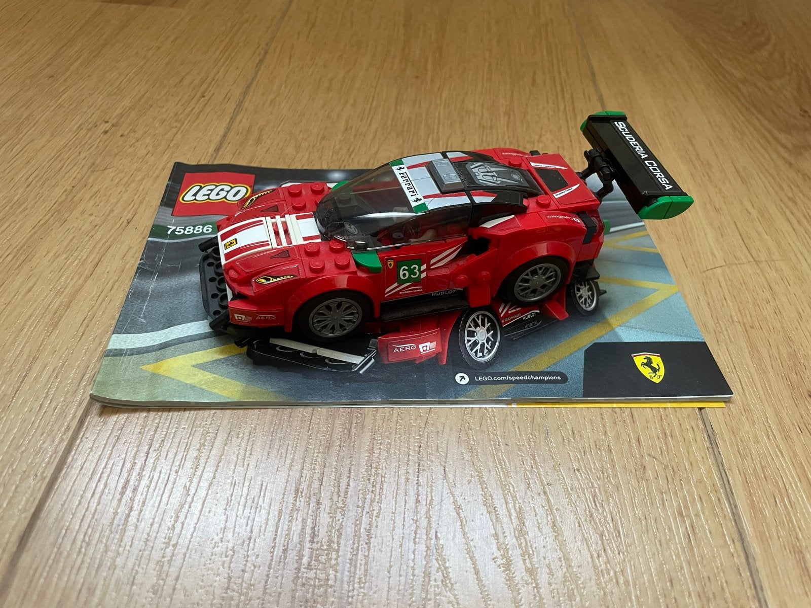 LEGO Speed Champions 75886, Kinderen en Baby's, Speelgoed | Duplo en Lego, Lego, Zo goed als nieuw, Compleet, Complete set