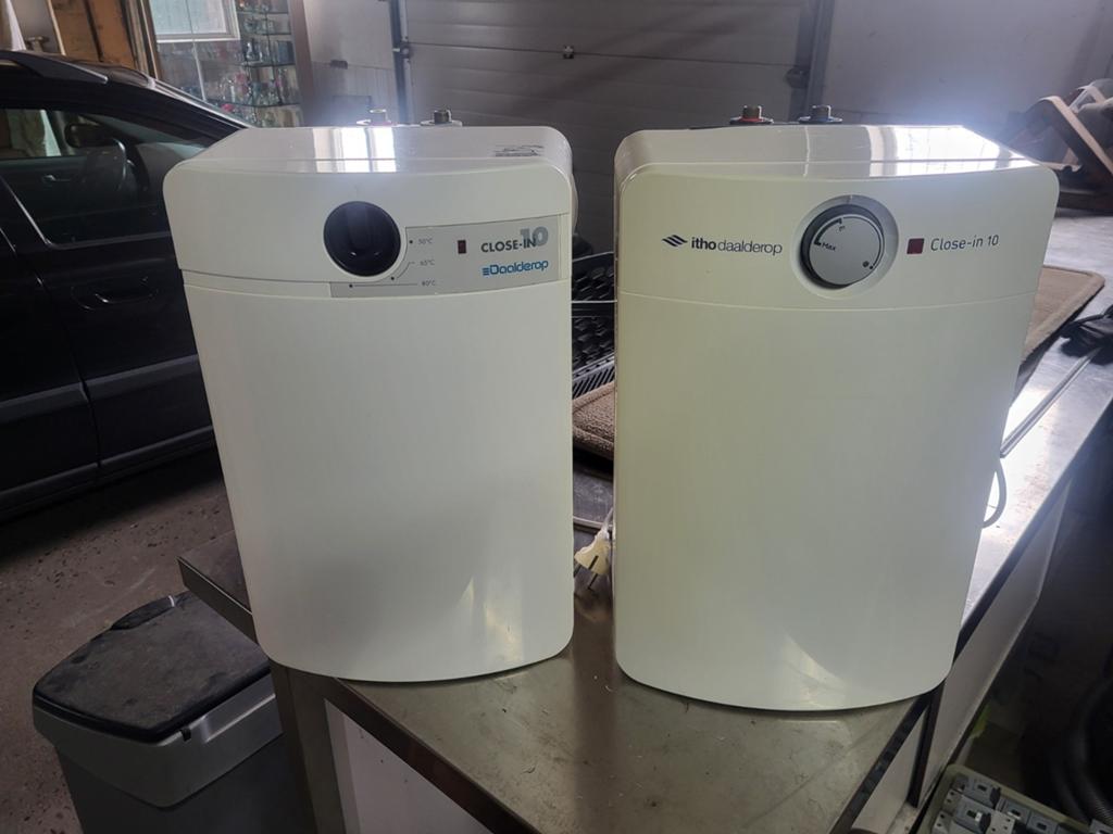 Diverse soorten itho daalderop close in boilers, Minder dan 20 liter, Ophalen, Gebruikt, Boiler