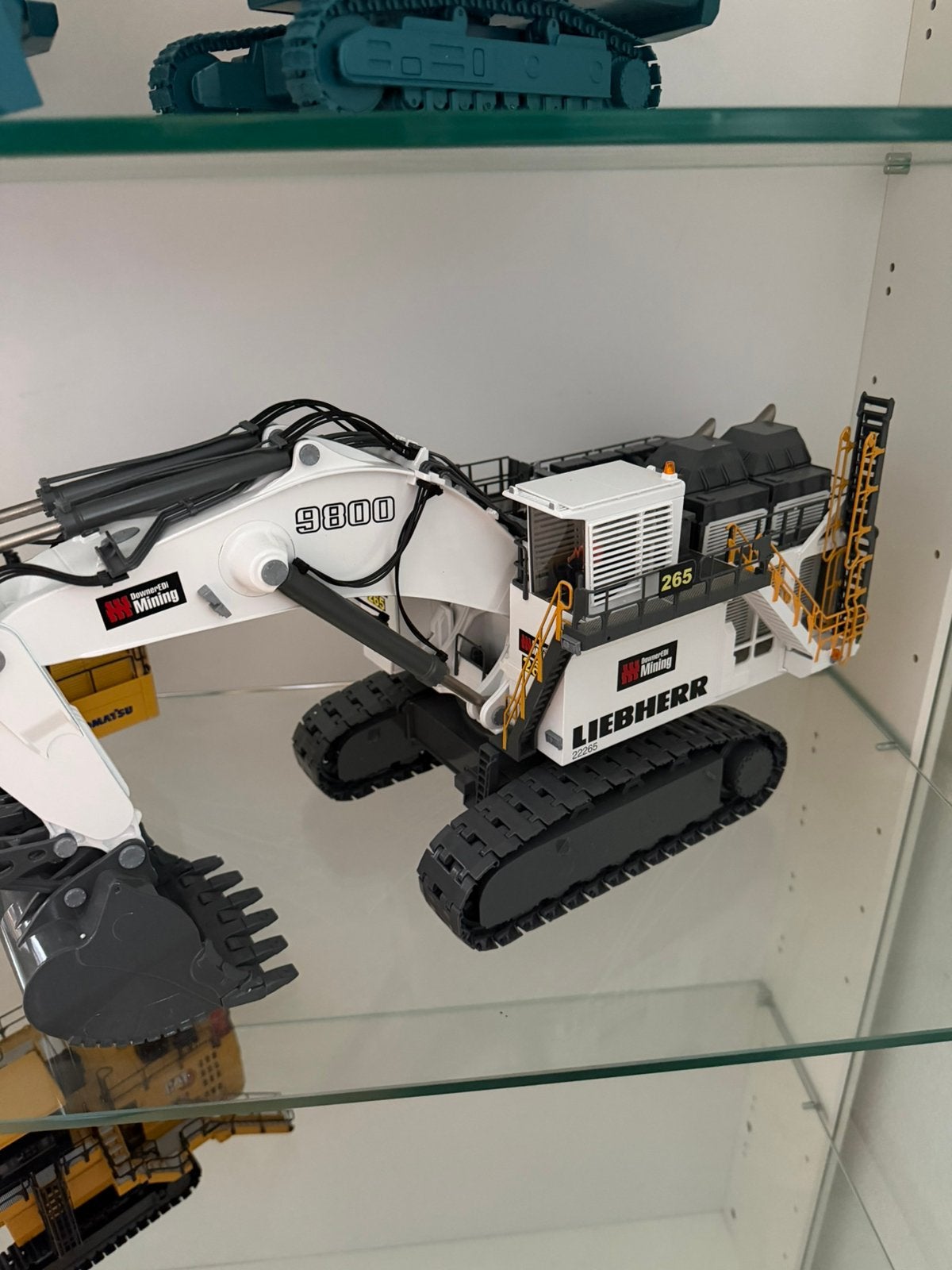 Zeldssam contad liebherr 9800 downer edi 1:50 drake wsi, Hobby en Vrije tijd, Ophalen of Verzenden, Nieuw, Hijskraan, Tractor of Landbouw