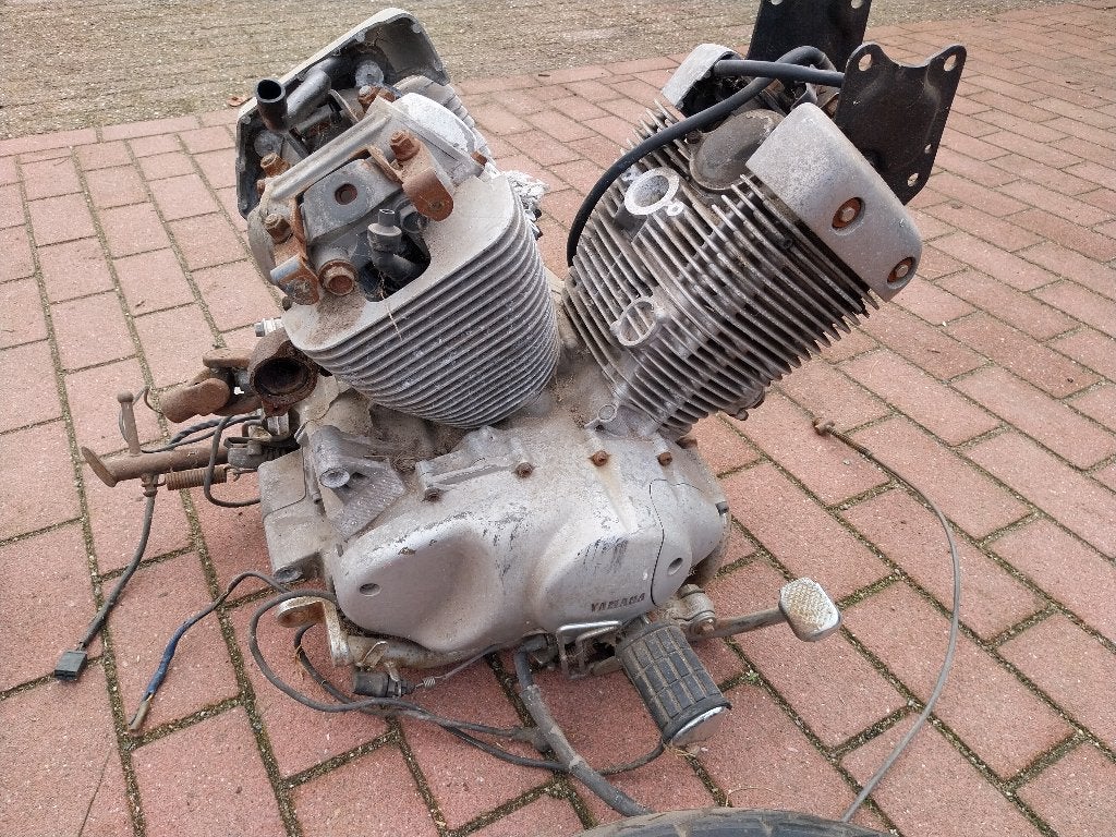 Yamaha XV motorblok voor onderdelen virago 750 550, Motoren, Ophalen, Gebruikt
