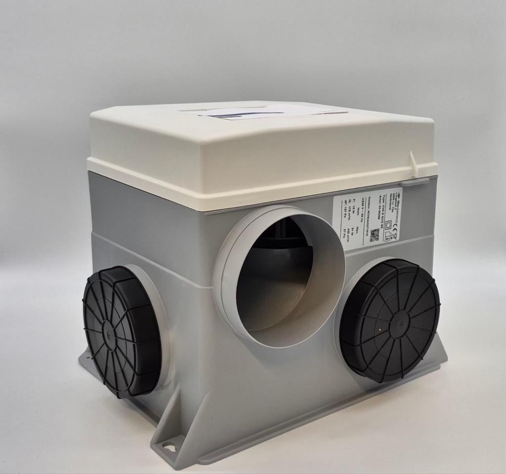 Itho ventilatiebox, CVE-S ECO met vochtsensor 425 m³/h nieuw, Doe-het-zelf en Verbouw, Ventilatie en Afzuiging, Ophalen of Verzenden