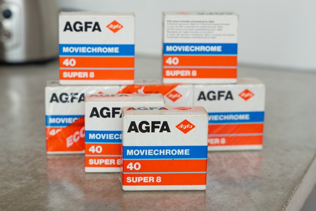 7x Agfa Moviechrome 40 Super 8 film ongeopend, ook per stuk, Audio, Tv en Foto, Filmrollen, Ophalen of Verzenden, 8mm film