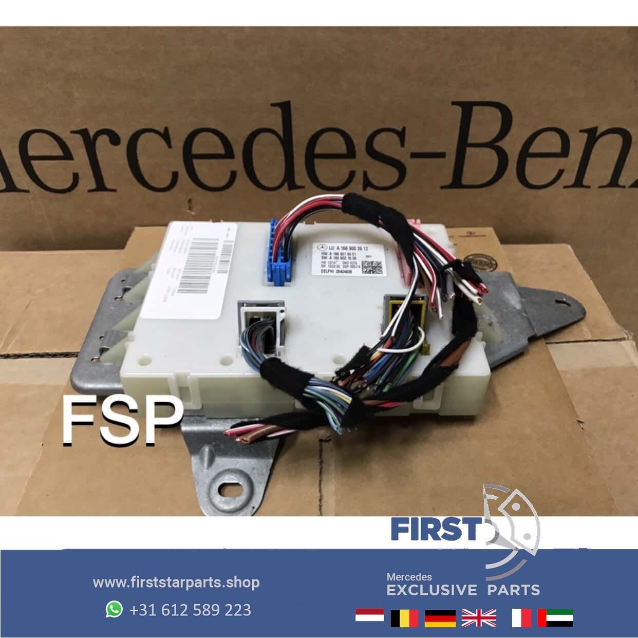 A1669003912 ACHTERSTE SAM MODULE W166 W292 X166 GLE GL 2015-