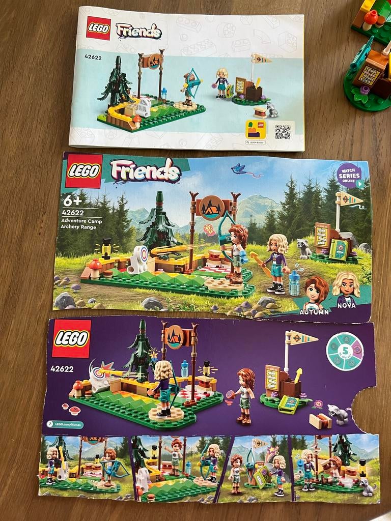 Lego Friends 42622 Adventure Camp Boogschietbaan, Lego, Friends, Ophalen of Verzenden, Zo goed als nieuw