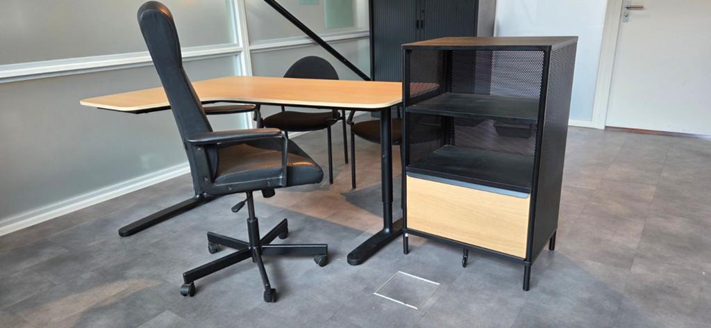 (Thuis)kantoor inrichting, Ophalen, In hoogte verstelbaar, Hoekbureau