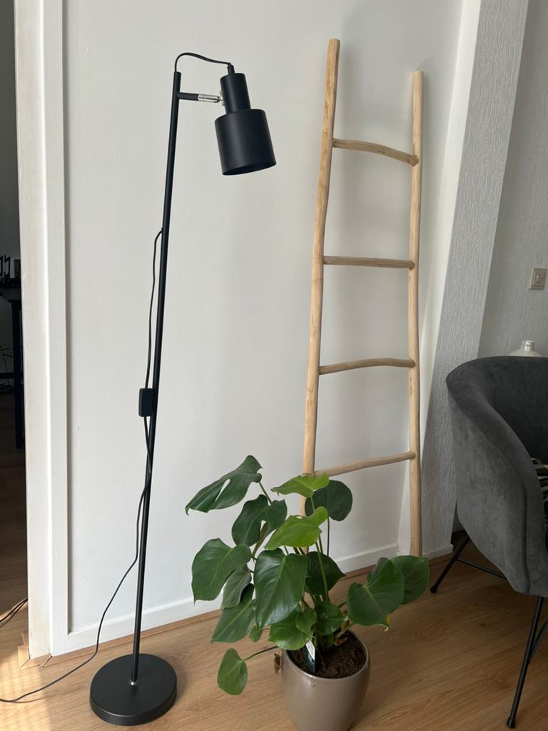 Vloerlamp, Huis en Inrichting, Lampen | Vloerlampen, Ophalen, Zo goed als nieuw, 150 tot 200 cm