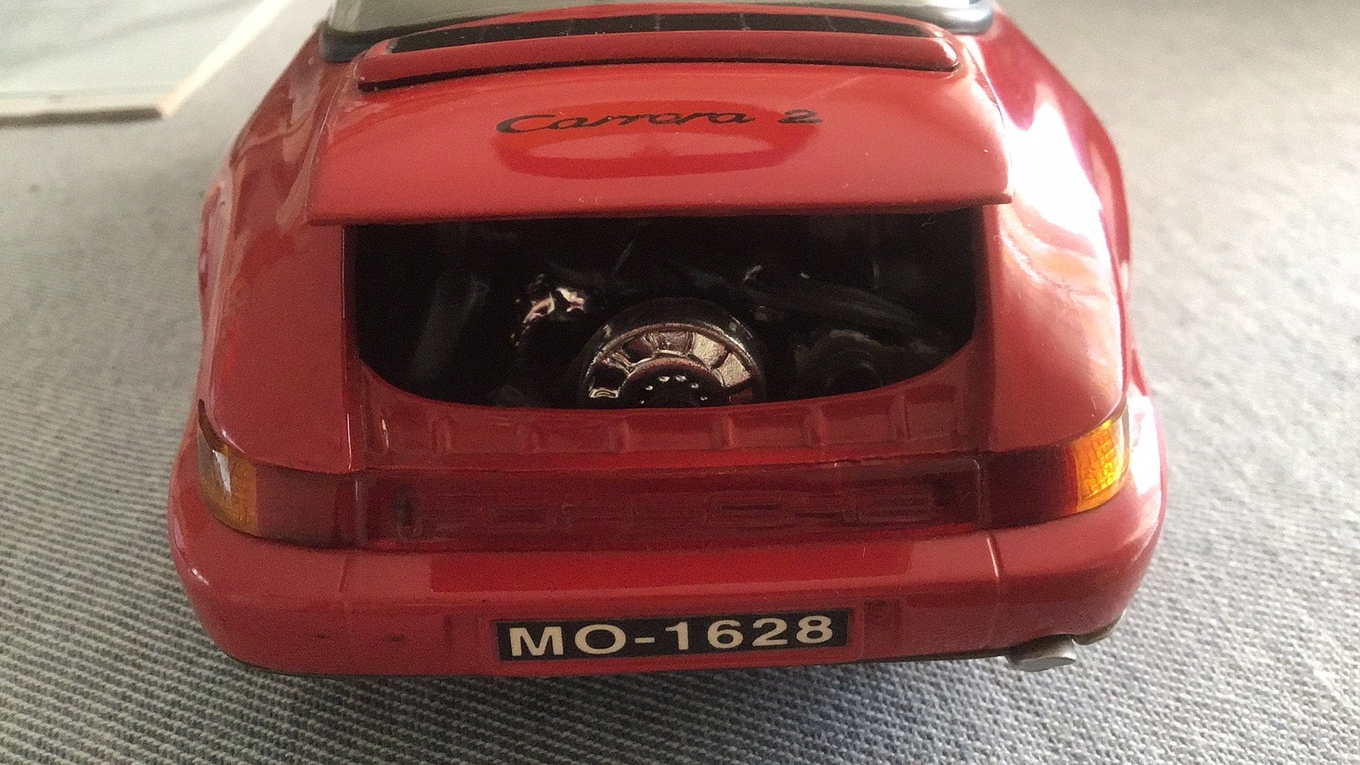 ANSON = KWALITEIT ! TE KOOP PORSCHE 911 CARREARA 2 CABRIO, Hobby en Vrije tijd, Modelauto's | 1:18, Ophalen of Verzenden, Zo goed als nieuw