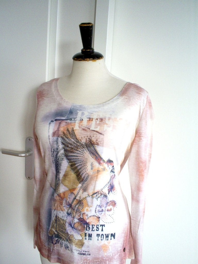 NIEUW __ roze MALVIN top mt. 38 __ waarde 85,00, Maat 38/40 (M), Nieuw, Lange mouw, Roze