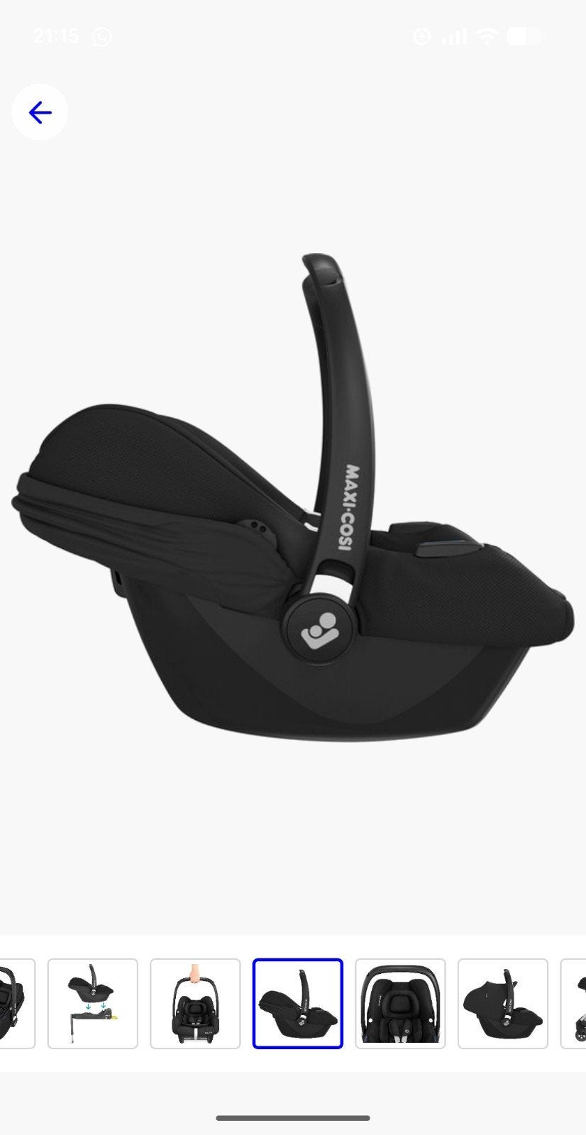 Maxi-Cosi autostoel, 2 jaar oud, nette staat, Ophalen of Verzenden, 0 t/m 13 kg, Maxi-Cosi, Gebruikt