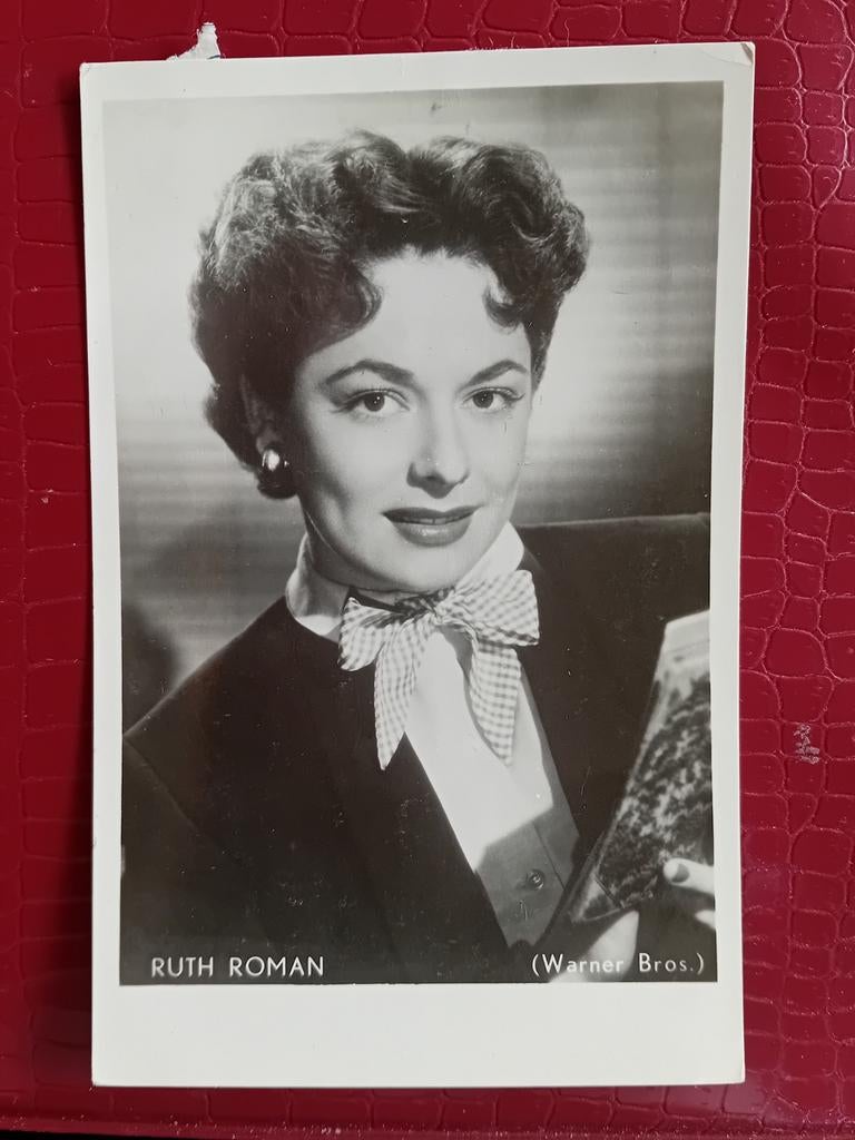 Ansichtkaart Ruth Roman, Ophalen of Verzenden, Foto of Kaart