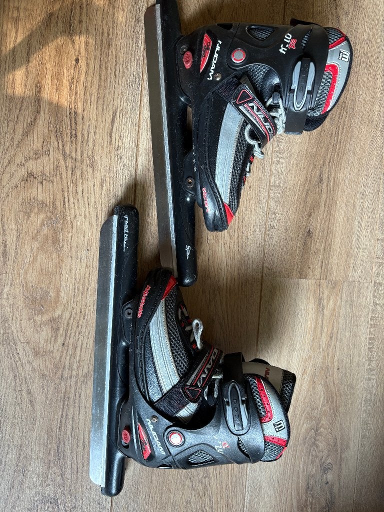 Nijdam combinoren, schaatsen, verstelbaar, Ophalen, Gebruikt, Combinoren, Nijdam