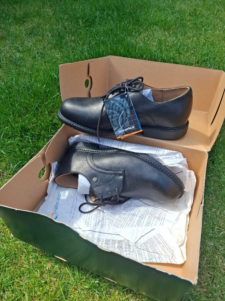 Gerba herenschoenen maat 42, Ophalen, Zwart, Gerba, Nieuw