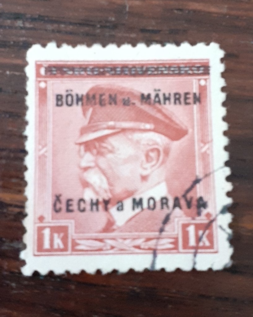Bohemen & Moravië, mi 10, bieden vanaf € 1,25, Verzenden, Overige periodes, Gestempeld