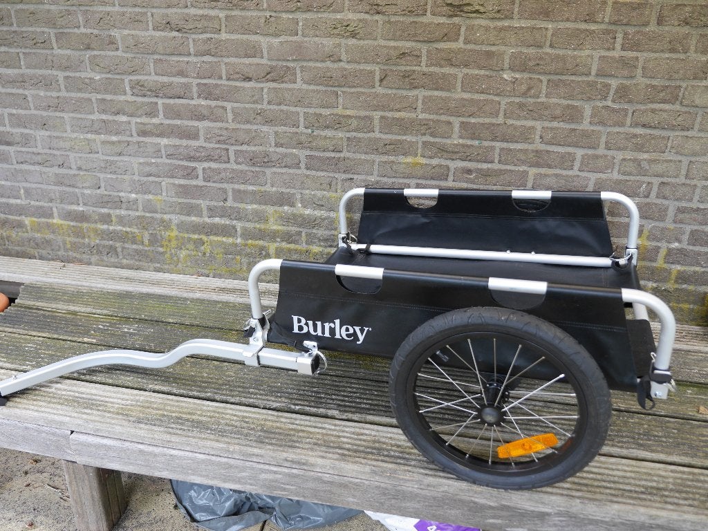 Burley Flatbed Transport Fietskar – ideaal voor de vakantie!, Ophalen, Bagagekar, Burley, Zo goed als nieuw