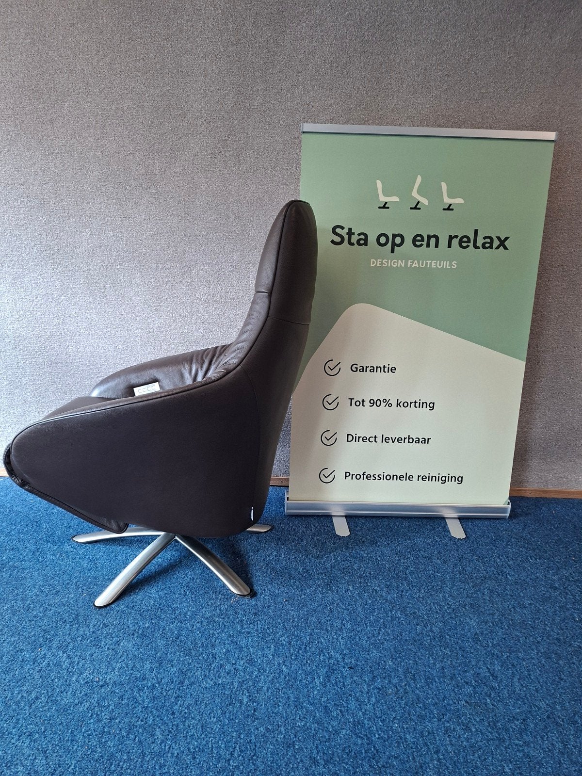 elektrische relax fauteuil De Toekomst Twice ZGAN op accu🔋, Hoofdstraat 60 Schijndel, Ophalen of Verzenden, Zo goed als nieuw