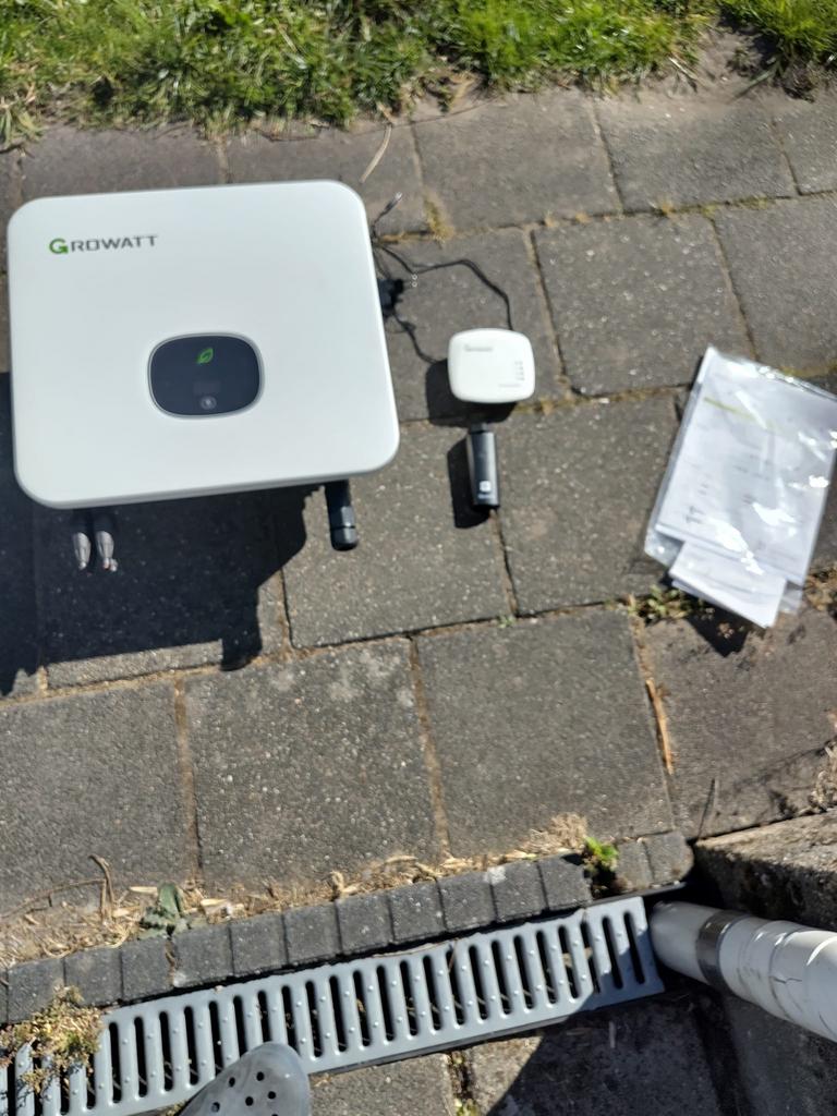 Growatt 8000TLS3-X Omvormer met Gateway en Dongle, Ophalen, Gebruikt, Overige typen, 200 wattpiek of meer