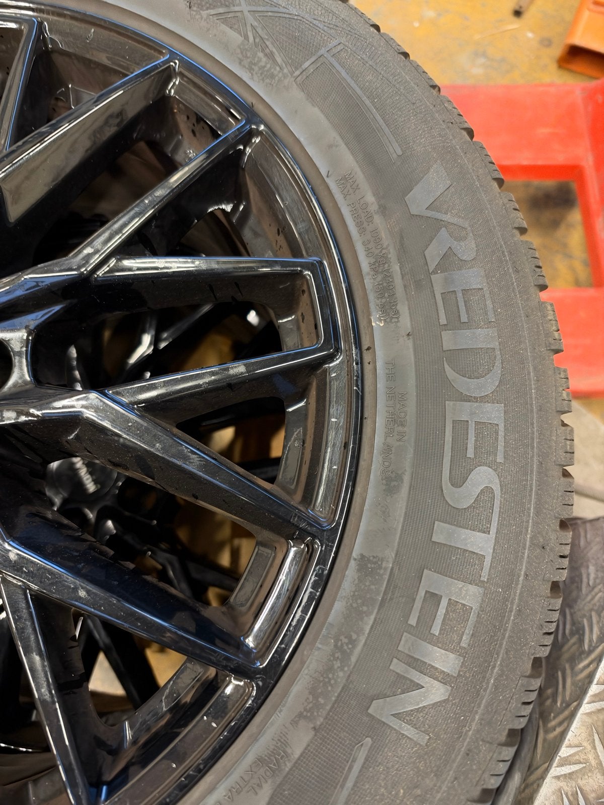 Audi Q7 2020 Winterbanden met Velgen - 255/55 R19, 19 inch, Gebruikt, 255 mm, Banden en Velgen