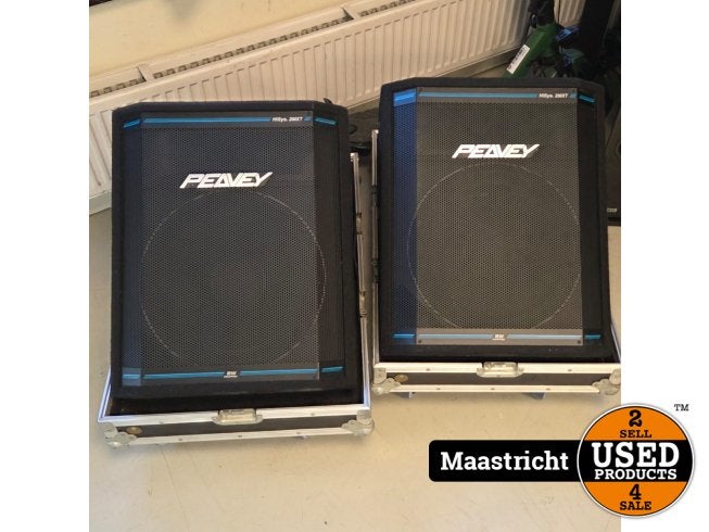 Peavey HISYS 2MXT monitor speakerSET in flightcase, TOPstaat, Peavey, Zo goed als nieuw, Support@peavey.com, 5022 Hartley Peavey Drive
Meridian, MS 39305
USA