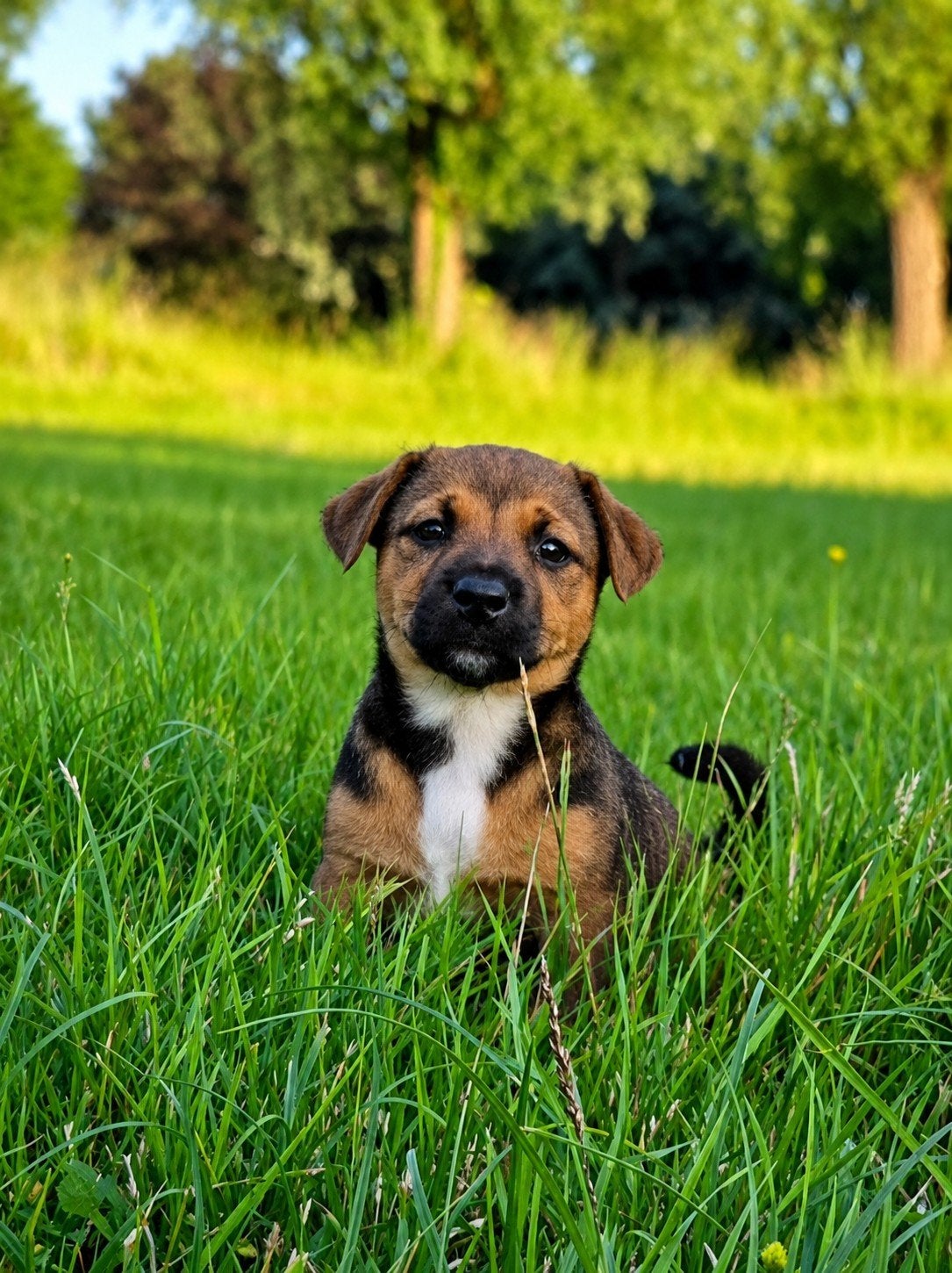 jackrussel  teefje MAG VERHUIZEN, Dieren en Toebehoren, Jack Russell Terriër, 8 tot 15 weken, Teef, Meerdere