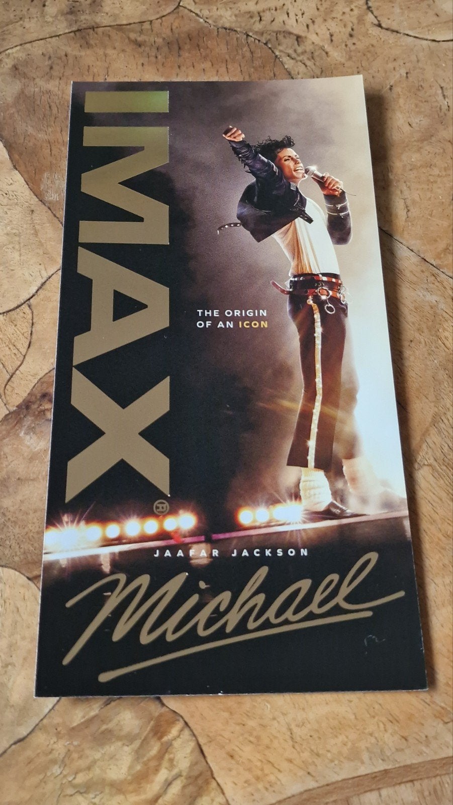 gebruikt Michael Jackson BIOPIC Michael ticket, Verzenden