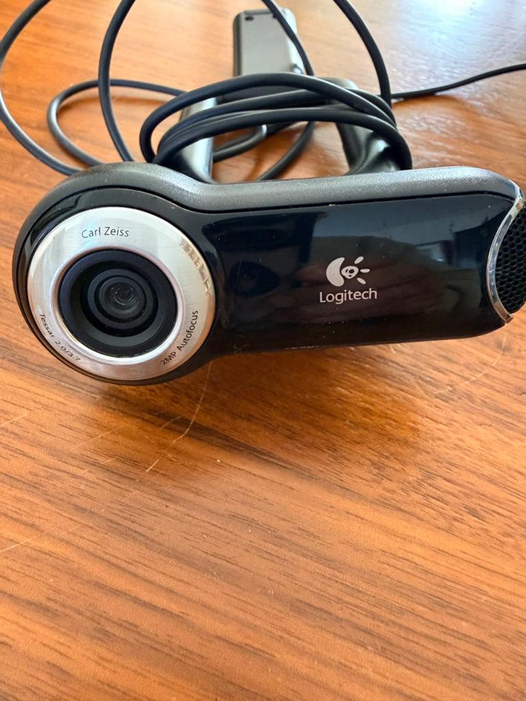 Logitech webcam, Computers en Software, Webcams, Ophalen, Gebruikt, Bedraad, Windows