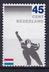 1261 (jaar 1982) | 100 jaar KNSB, Ophalen of Verzenden, Na 1940, Postfris