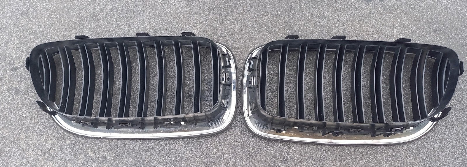 Originele BMW F10 F11 LCI Grill Nieren Set, Ophalen of Verzenden, Gebruikt, Voor, BMW