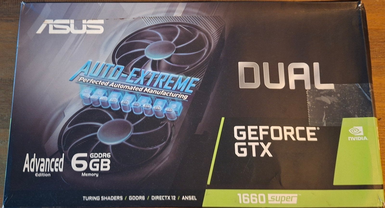 ASUS DUAL GTX 1660 Super, 6GB GDDR6, Advanced Edition, Computers en Software, Videokaarten, PCI-Express 3, GDDR6, HDMI, Ophalen of Verzenden