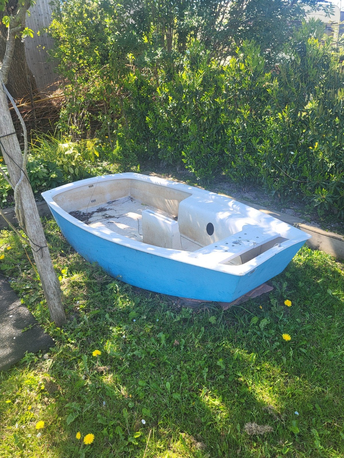 Boot voor in de Tuin, Ophalen