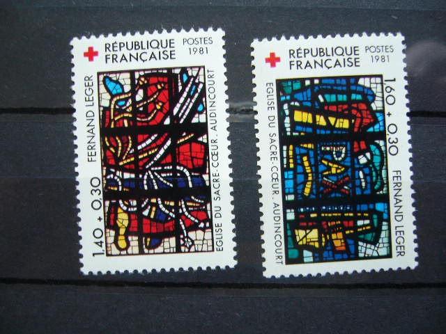 Frankrijk  1981  Rode Kruis, Ophalen of Verzenden, Postfris