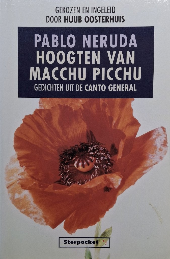 Pablo Neruda - Hoogten van Macchu Picchu, Gelezen, Wereld overig, Ophalen of Verzenden, Pablo Neruda