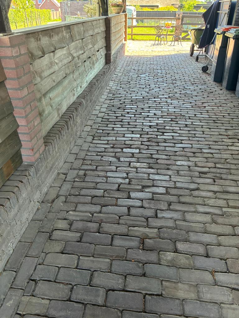 5 m² gebakken klinkers 10 Duimers voor terras/oprit, Tuin en Terras, Tegels en Klinkers, Overige materialen, Gebruikt, Klinkers
