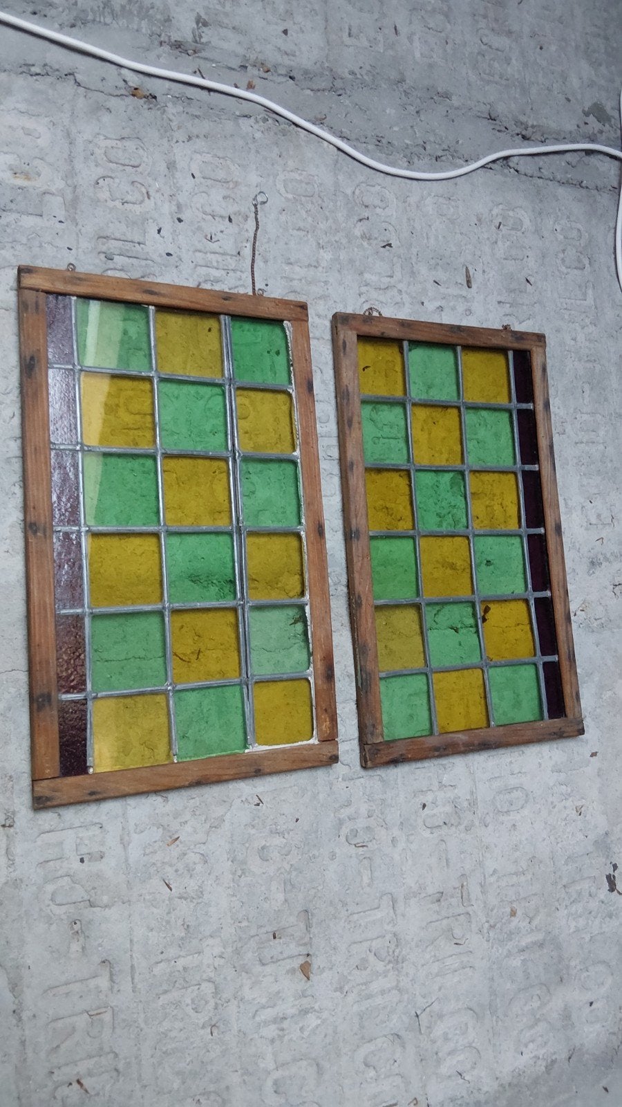 Glas in lood decoratieraampjes, Doe-het-zelf en Verbouw, Glas en Ramen, Ophalen of Verzenden, Minder dan 80 cm, Glas in lood, Minder dan 80 cm