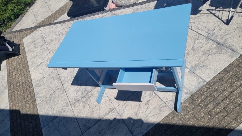 Kinderbureau, Ophalen, Bruin, 55 cm, Overige merken