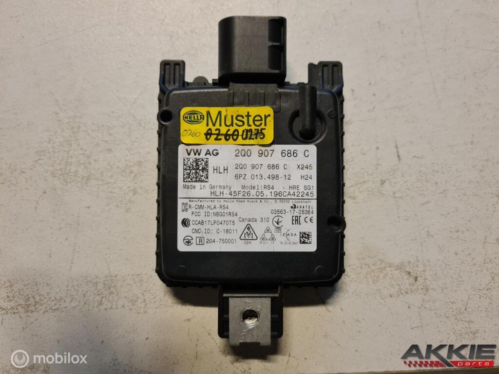 Lane assist Sensor audi volkswagen side assist 2Q0907686C, Gebruikt, Ophalen of Verzenden