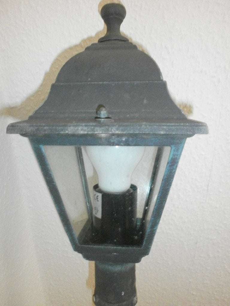 staande tuinlamp, Tuin en Terras, Ophalen, Gebruikt, Staande lamp, Netvoeding