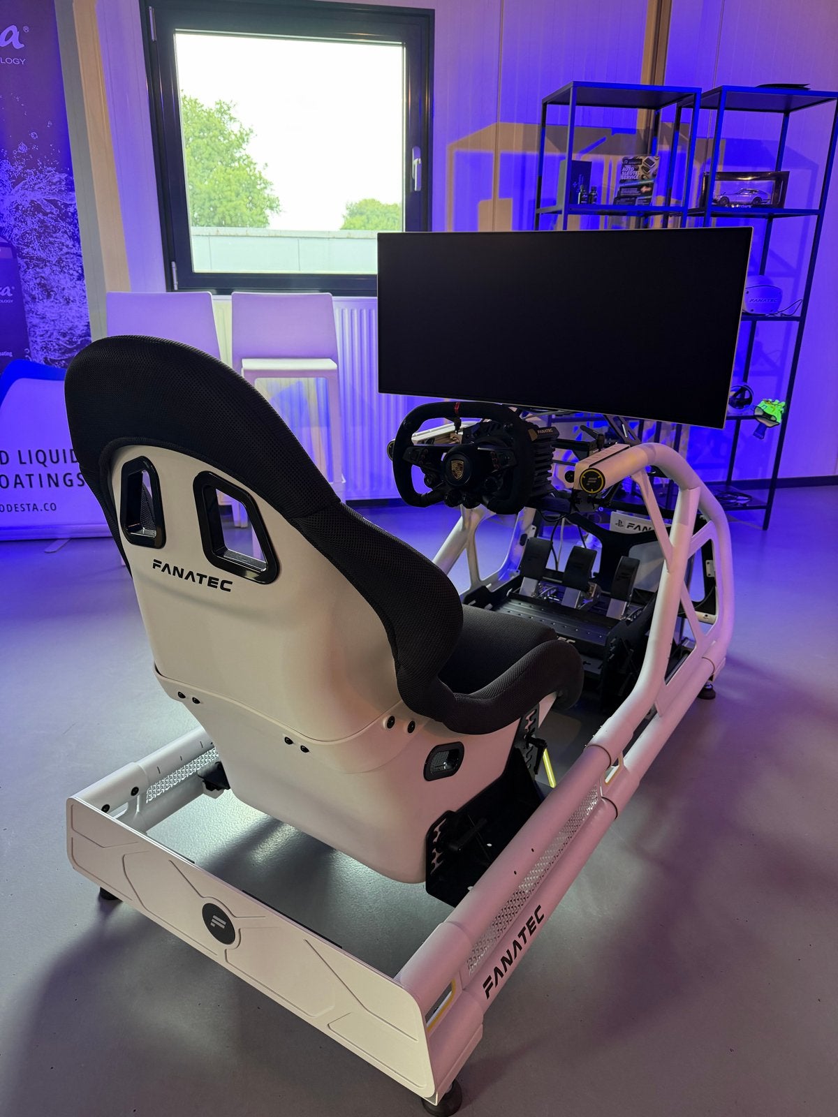 Fanatec Sim Racing Setup PS5/PC + Samsung G8 OLED + PSVR2, Ophalen, Online, 1 speler, Racen en Vliegen