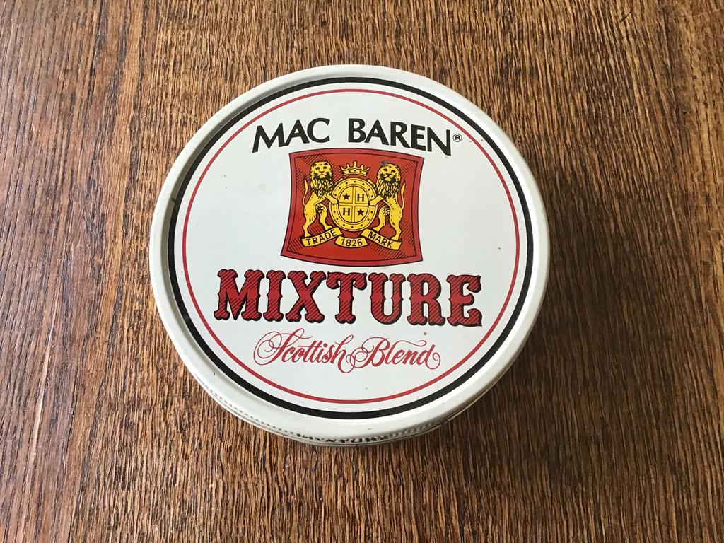 Pijptabak blik Mac Baren mixture Scottisch Blend, Ophalen of Verzenden, Gebruikt