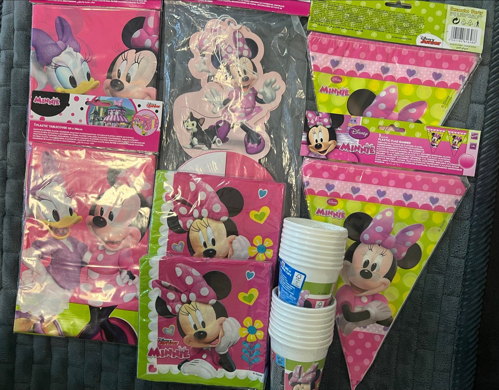 NIEUW Disney Minnie Mouse Feestpakket - Complete Set, Ophalen of Verzenden, Nieuw, Feestartikel, Verjaardag