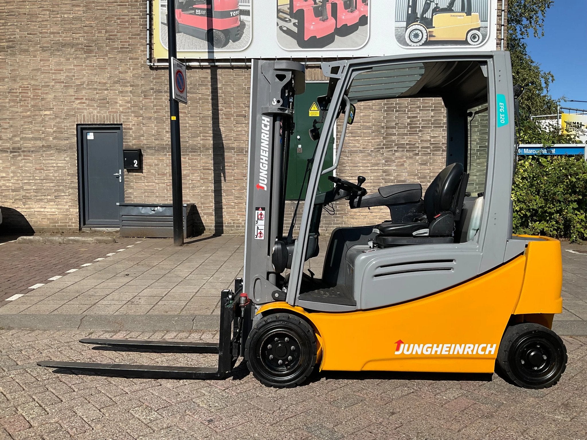 Jungheinrich EFG320 2000KG 4.40METER WEEGSYSTEEM HEFTRUCK, Jungheinrich, Heftruck, Marconistraat 2
3133KL  Vlaardingen, NL, Yilmaz Heftrucks