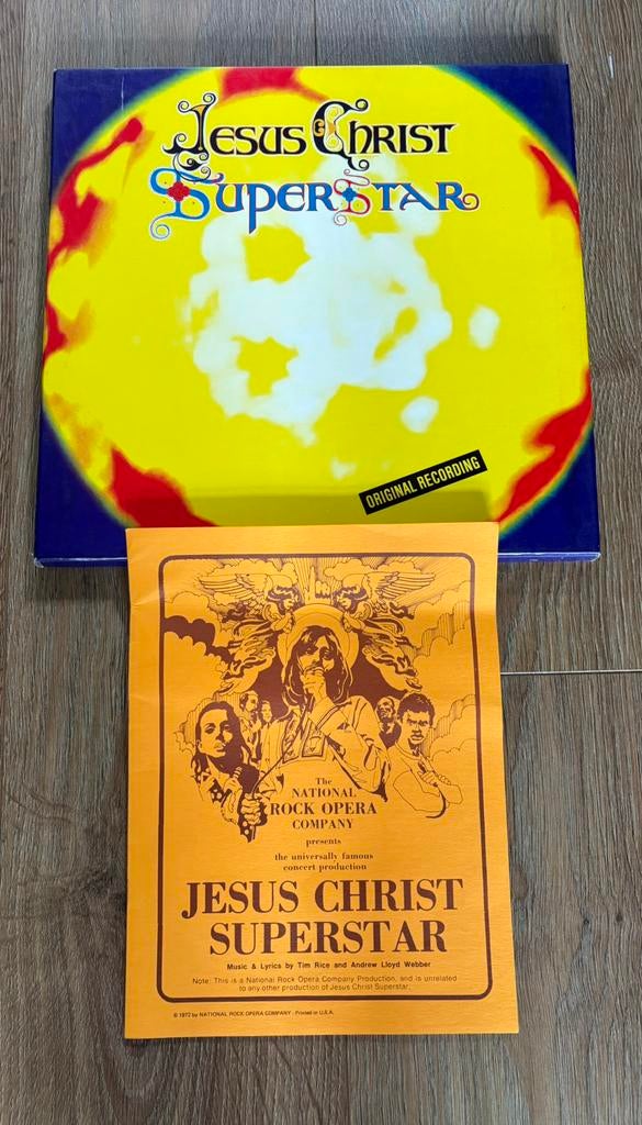 Jesus Christ Superstar dubbel elpee met originele boekje, Ophalen of Verzenden, 1970 - 1979, Gebruikt, Overige formaten