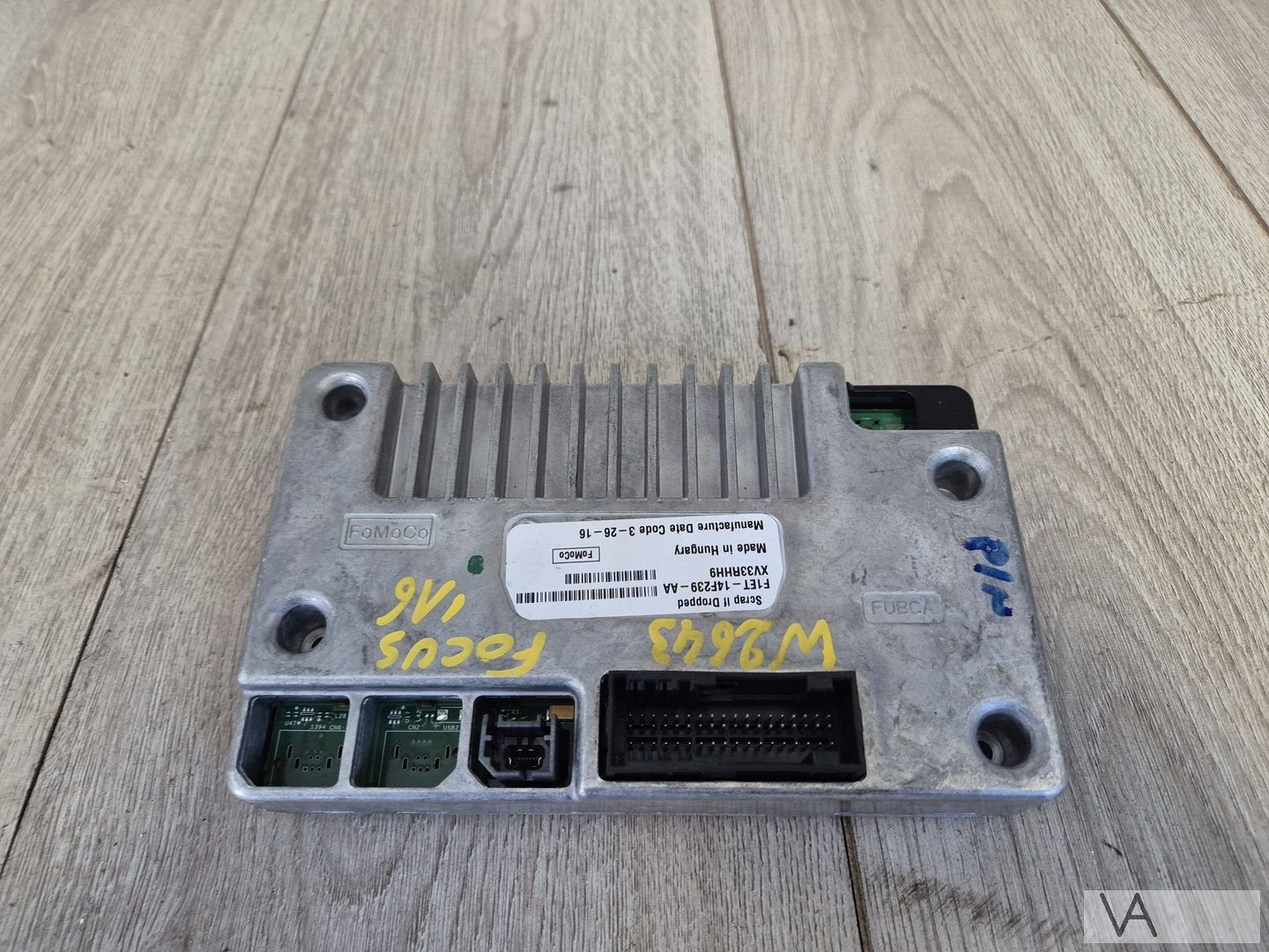 Ford Focus 4 2014 - 2017 navigatie radio module f1et14f239aa, Gebruikt, -, -, Ophalen of Verzenden