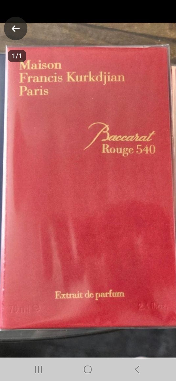 Maison Francis Kurkdjian Baccarat Rouge 540 Extrait 70ml, Ophalen of Verzenden